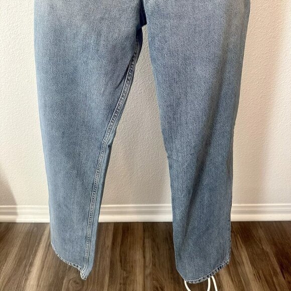 IRO Ladyla High Rise Boyfriend Jean Light Wash Fly Button Distress Sz 28 Revolve - Picture 8 of 14